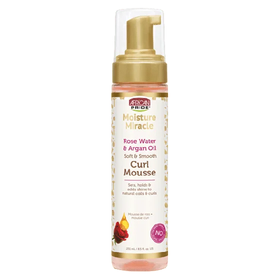 African Pride Moisture Miracle Curl Mousse 8.5OZ